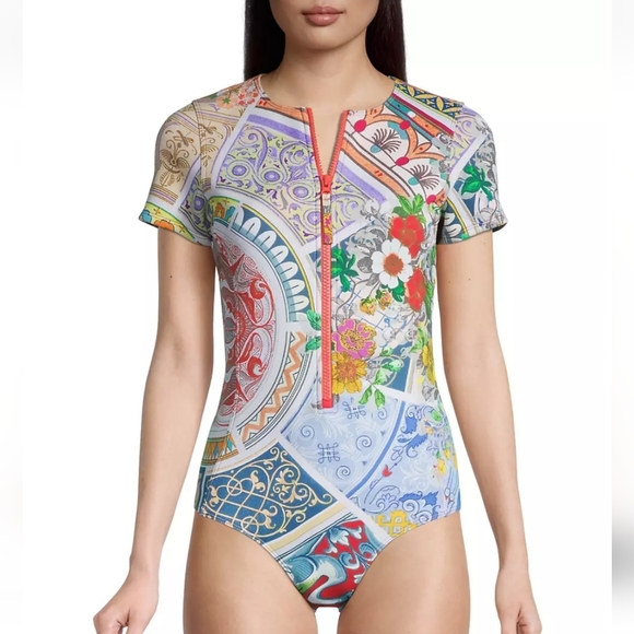 Boho neoprene one piece - Picture 3 of 8